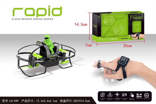 X49 Quadcopter Motor Glider