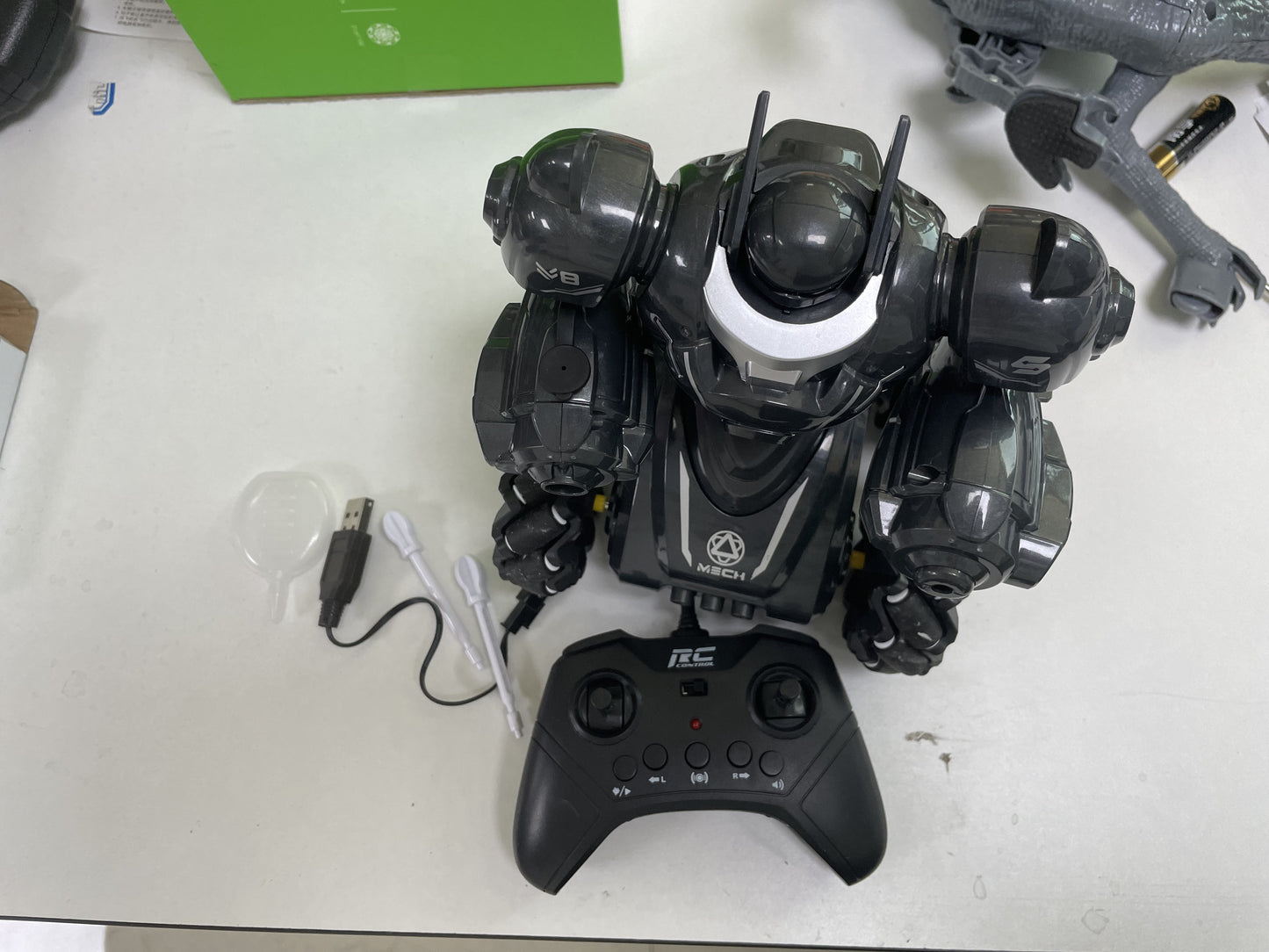 Stunt remote-controlled robot