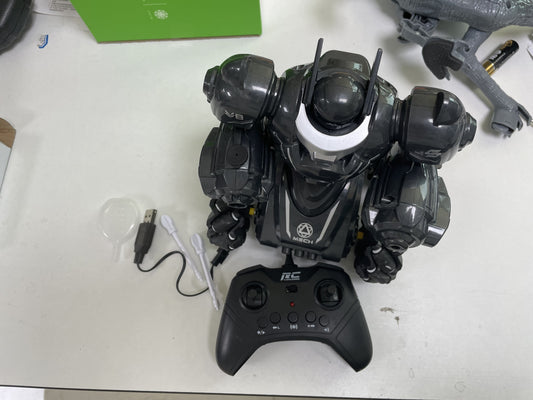Stunt remote-controlled robot