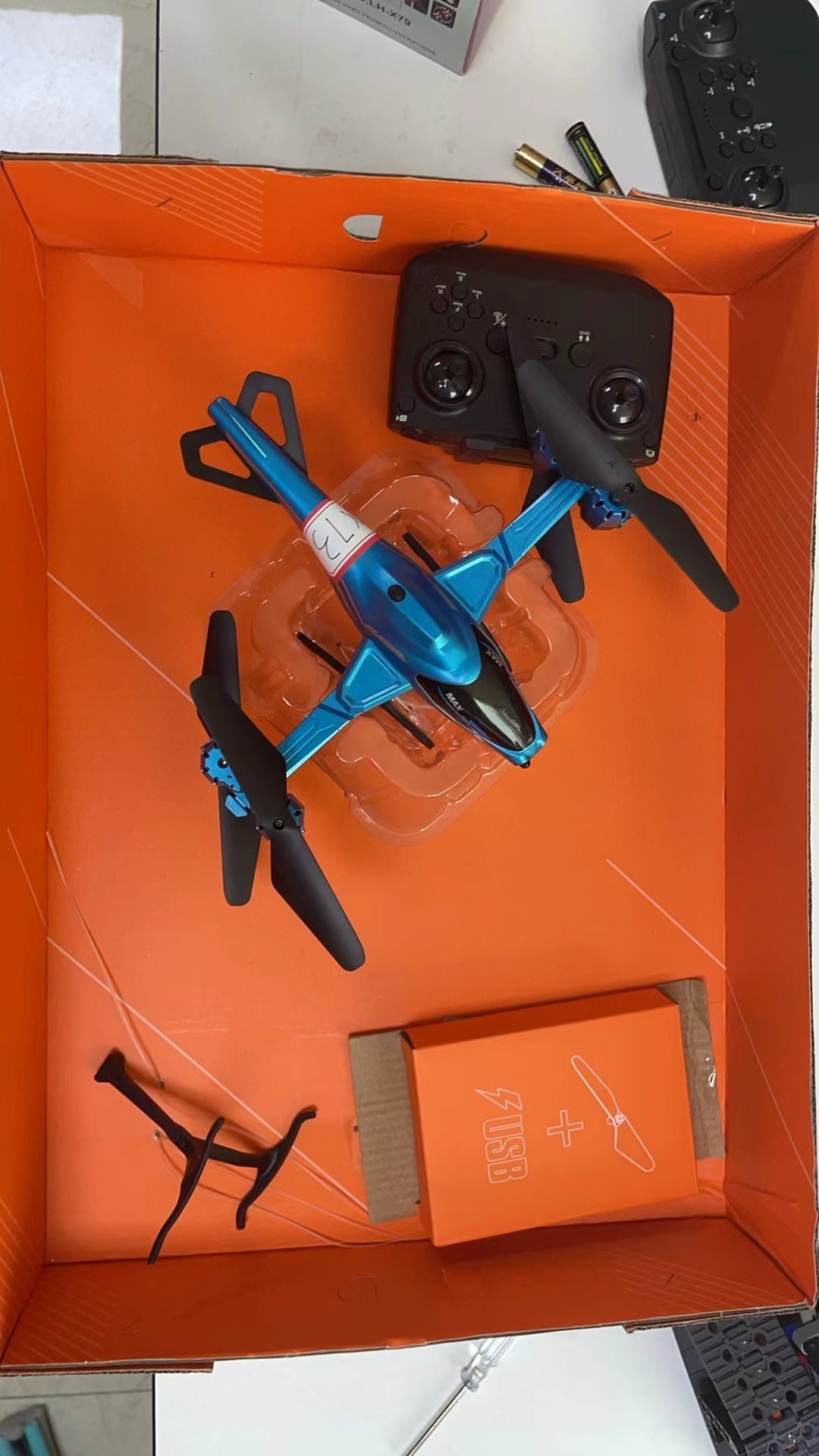 x73 Four Axis Remote Control Aircraft with Obstacle Avoidance