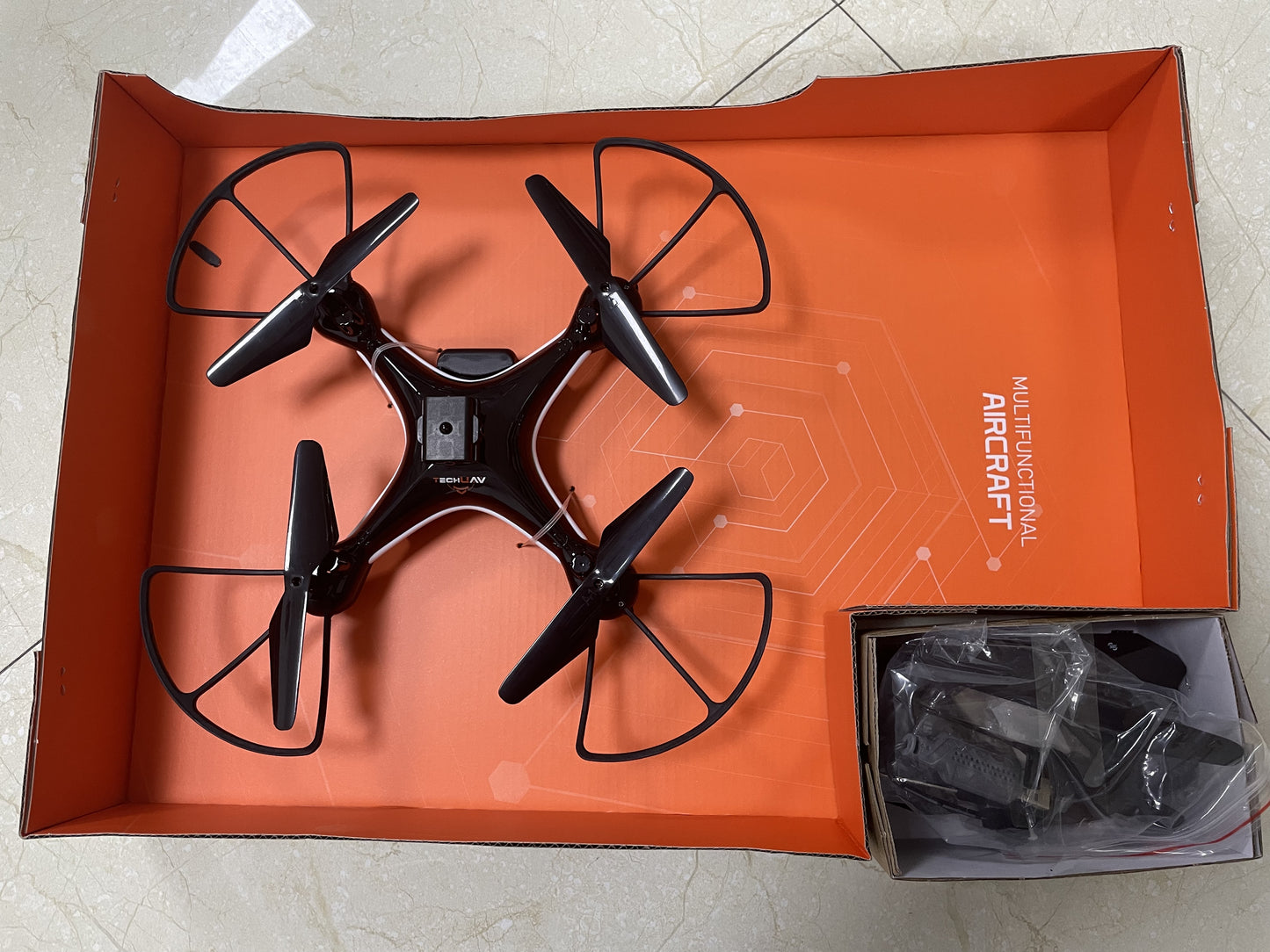 x76 Colorful light drone with obstacle avoidance