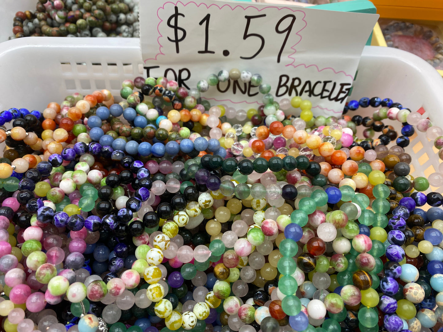 $1.59 for one bracelet