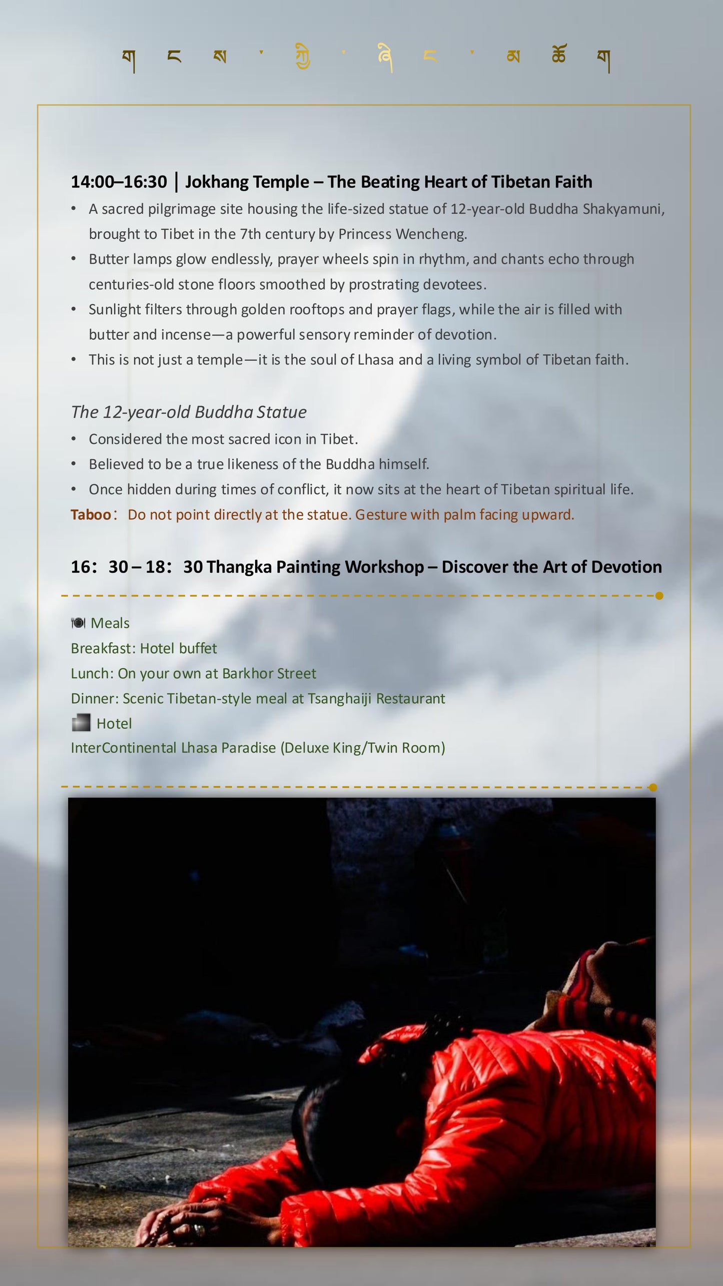 China travel:Sacred Tibet Pilgrimage: 6-Day Spiritual Journey